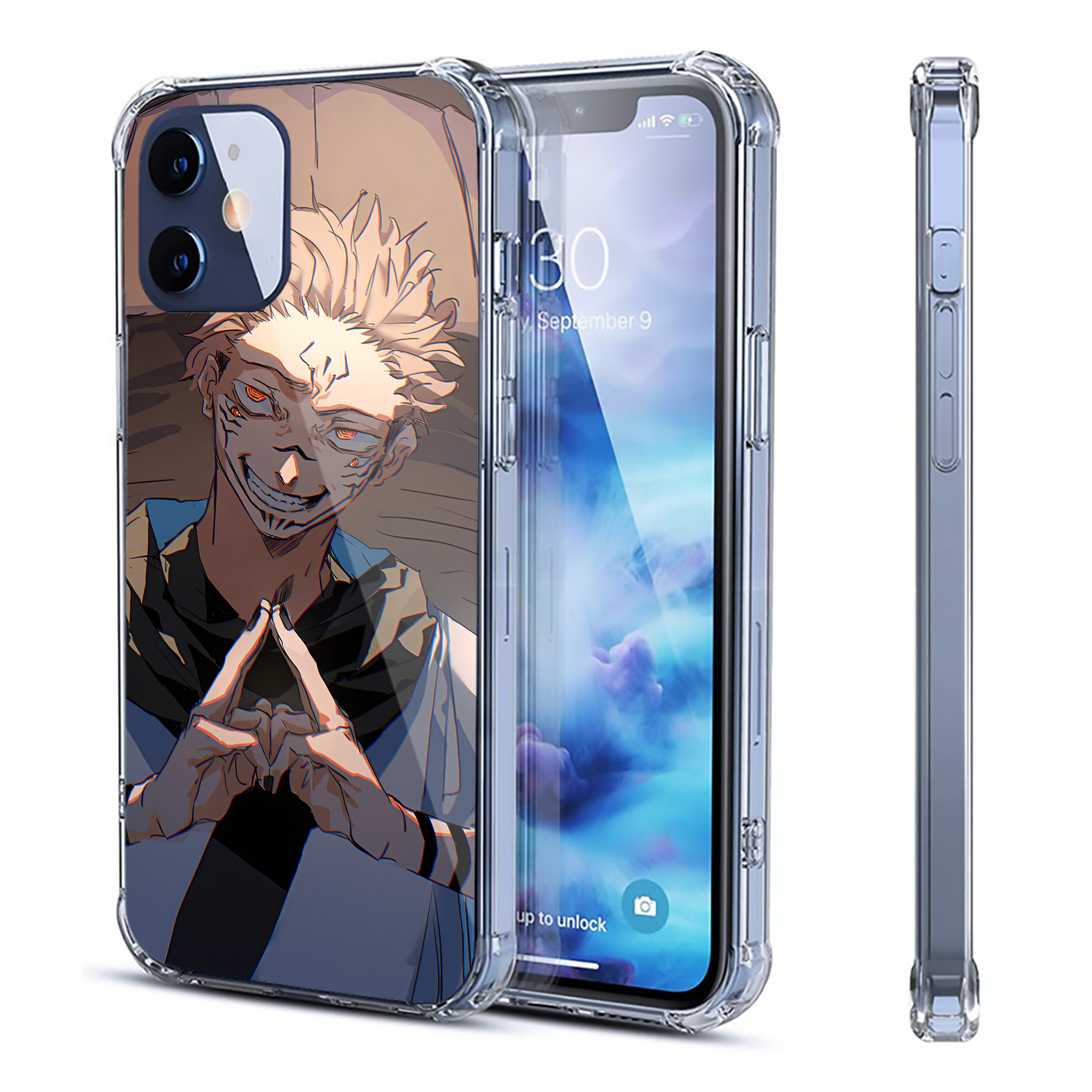 （画像用） SPY×FAMILY间谍家家酒 【iPhone 12シリーズ対応】透明スマホケース（クリアソフトケース）